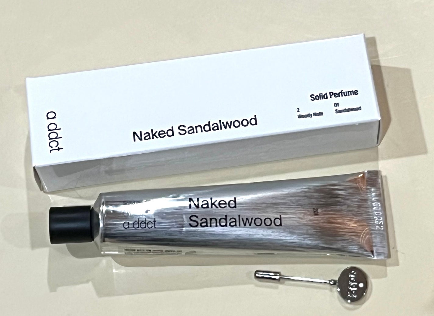 ソリッドパフューム サンダルウッド 201/Addct/練り香水を使ったクチコミ(1枚目)
