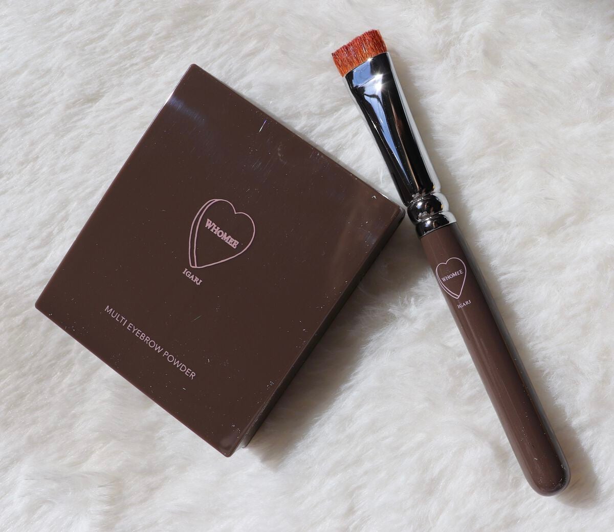 フーミー アイブロウブラシ 熊野筆/WHOMEE/メイクブラシを使ったクチコミ(2枚目)