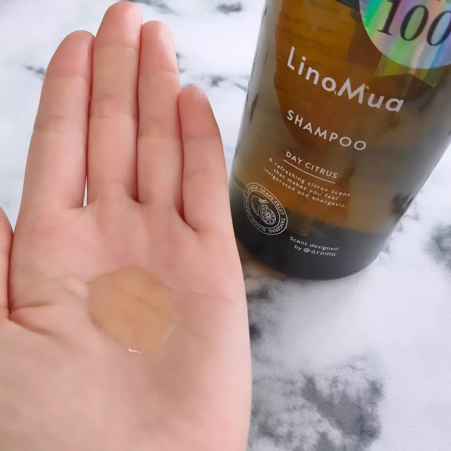 オーガニックシャンプー/トリートメント デイシトラスの香り/LinoMua/市販シャンプーを使ったクチコミ（3枚目）