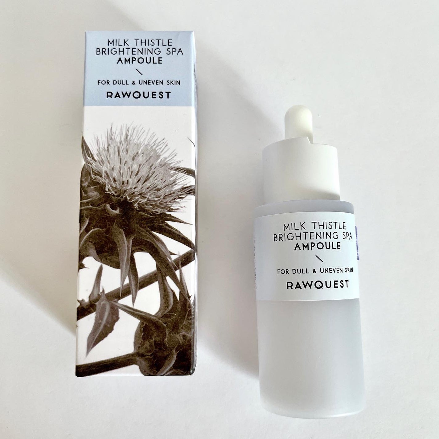 ミルクシスルブライトニングスパ アンプル/RAWQUEST/美容液を使ったクチコミ(5枚目)