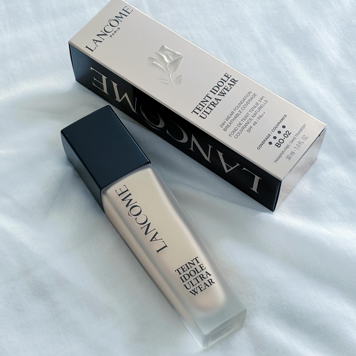 タンイドル ウルトラ ウェア リキッド N/LANCOME/リキッドファンデーションを使ったクチコミ（2枚目）