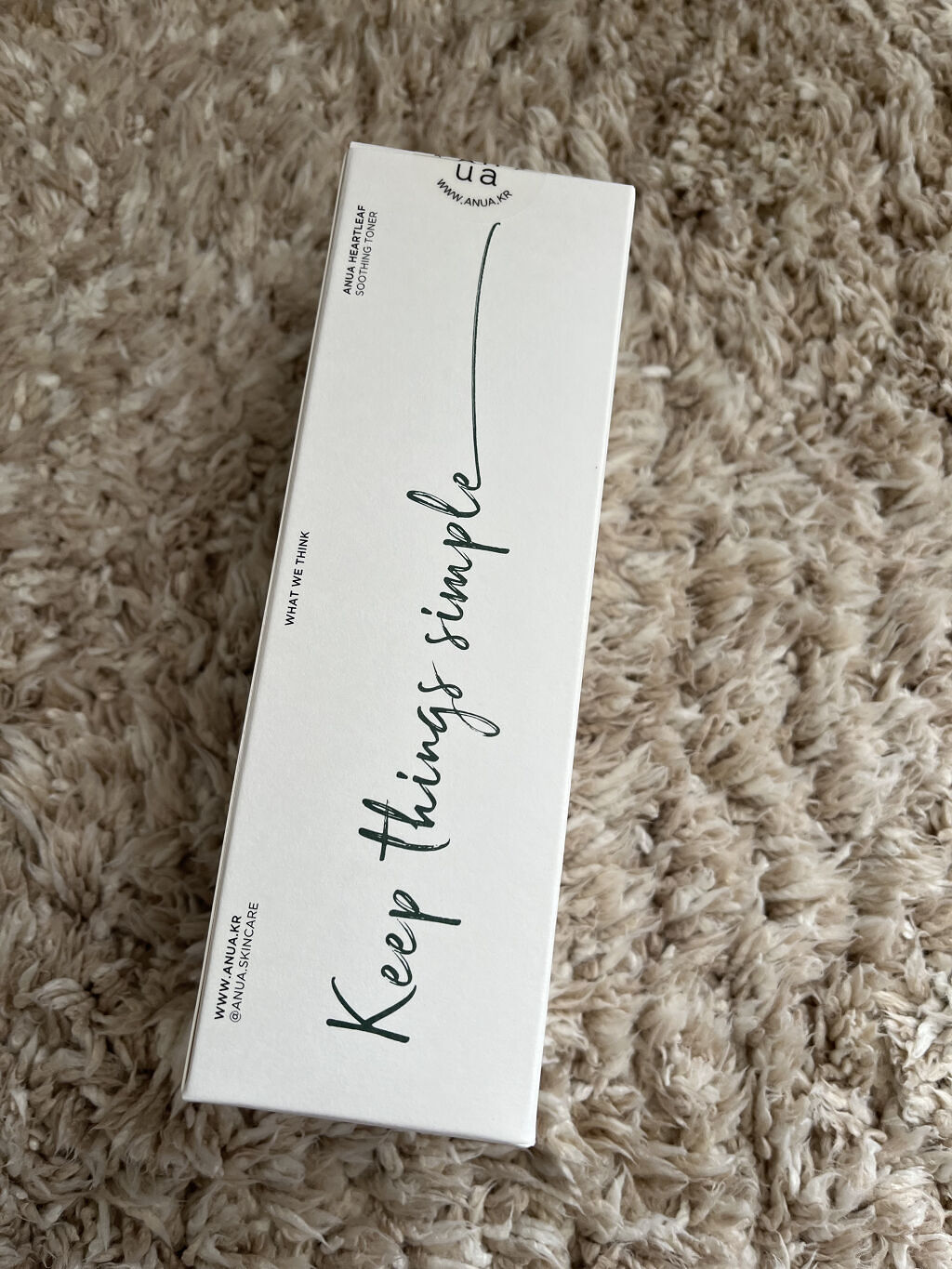 ドクダミ 77 スージングトナー/Anua/化粧水を使ったクチコミ（2枚目）