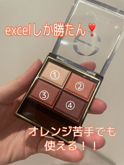 スキニーリッチシャドウ/excel/アイシャドウパレットを使ったクチコミ(1枚目)