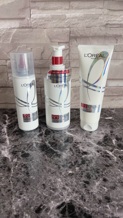 ロレアル パリ ボンド リペア シャンプー/コンディショナー/ロレアル パリ/市販シャンプーを使ったクチコミ(1枚目)