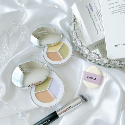 パーフェクトカバー コンシーラーパレット/Dear.A/パレットコンシーラーを使ったクチコミ(1枚目)