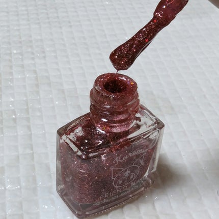 フレンドネイル(リニューアル品) 1-15(33131)ルビーキッス/DAISO/マニキュアの画像