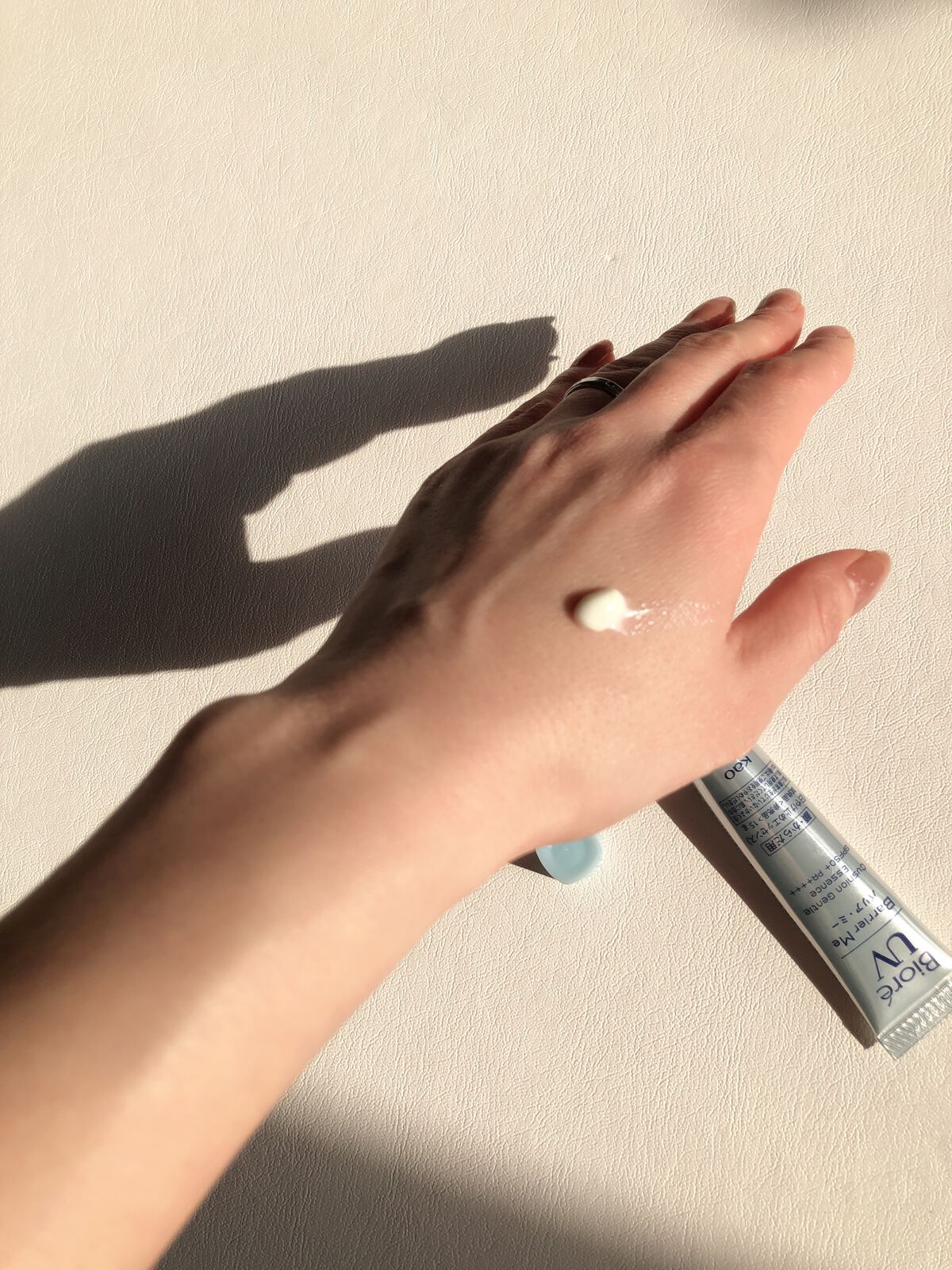 ビオレUV バリアミー クッションジェントルエッセンス		/ビオレ/日焼け止めクリームを使ったクチコミ（3枚目）