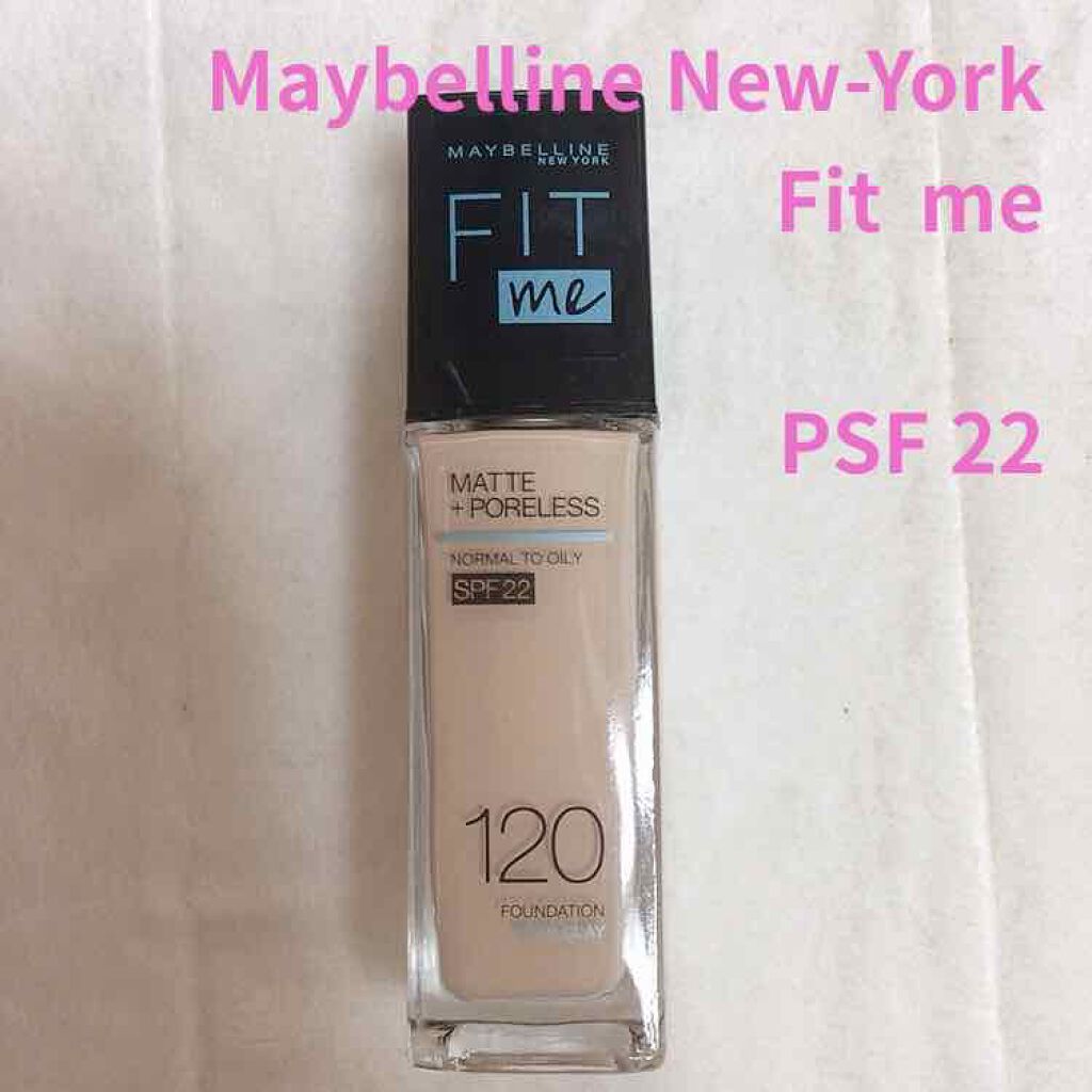 フィットミー リキッドファンデーション R/MAYBELLINE NEW YORK/リキッドファンデーションを使ったクチコミ（1枚目）