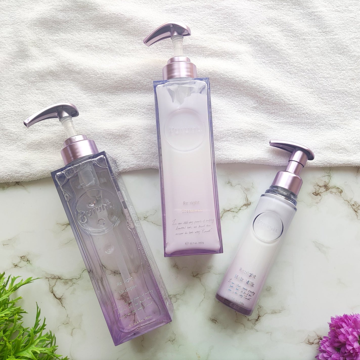 プルント リライト美容液ヘアミルク/Purunt./ヘアミルクを使ったクチコミ(2枚目)