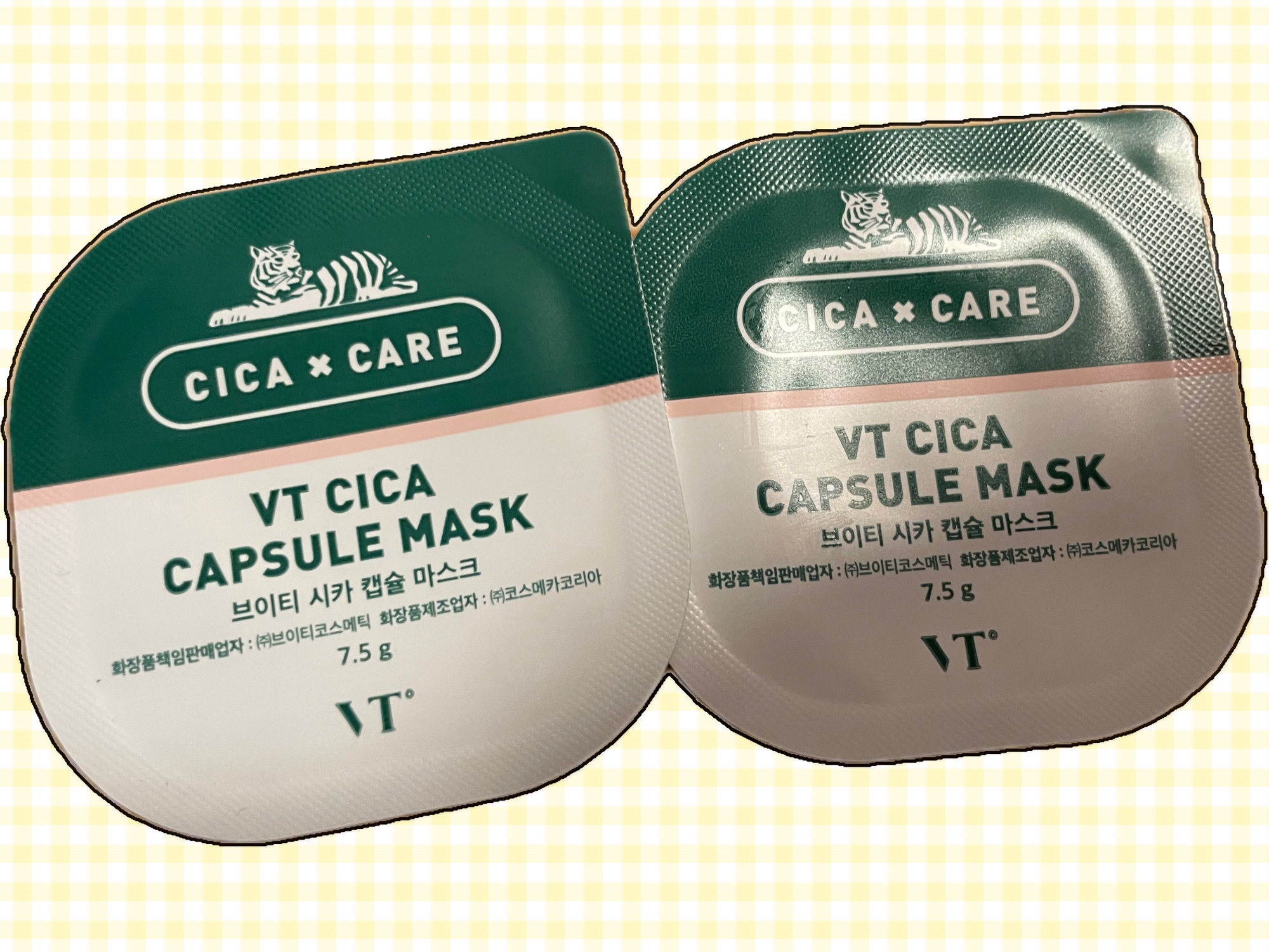 CICA カプセルマスク/VT/洗い流すパック・マスクを使ったクチコミ（1枚目）