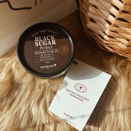 ブラックシュガー パーフェクト エッセンシャル スクラブ2X/SKINFOOD/洗い流すパック・マスクを使ったクチコミ(1枚目)