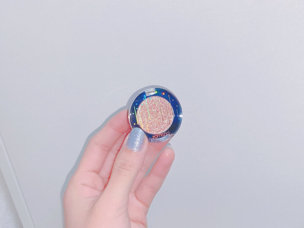 グリッター シャドウ カラー/rom&nd/グリッターを使ったクチコミ（1枚目）