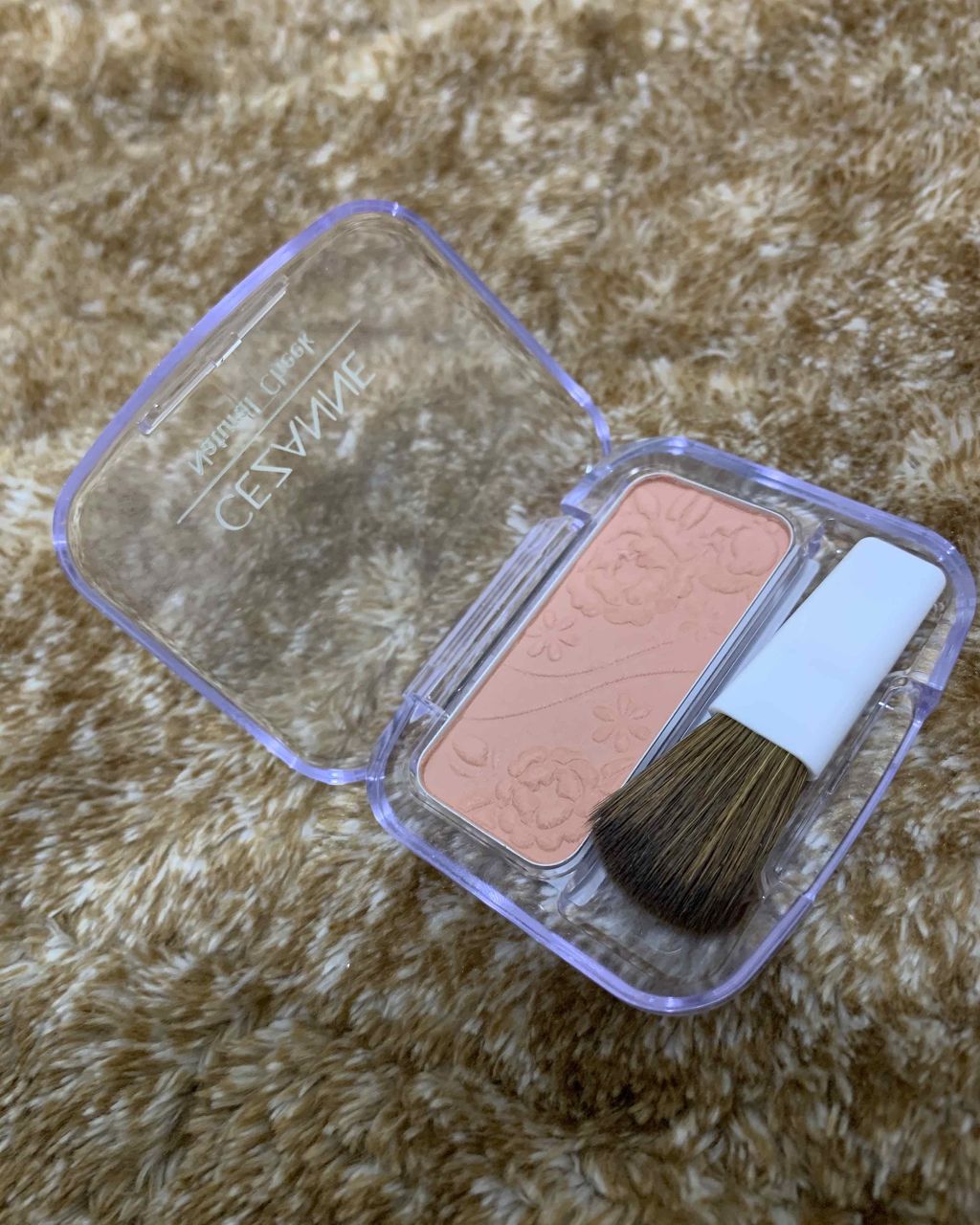 ナチュラル チークN/CEZANNE/パウダーチークを使ったクチコミ（1枚目）