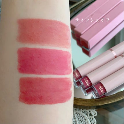 ムードインハンサーウォーターリキッドグロウ/hince/口紅を使ったクチコミ(7枚目)