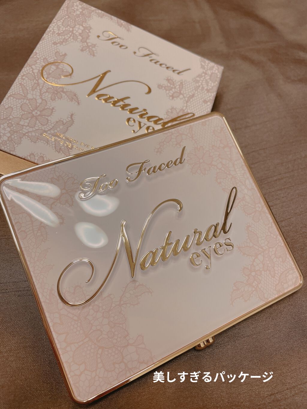 ナチュラル アイズ ニュートラル アイシャドウ パレット/Too Faced/アイシャドウパレットを使ったクチコミ（2枚目）