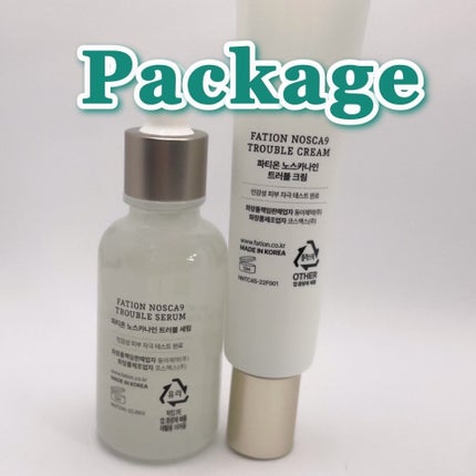 ノスカナイン トラブル セラム/FATION/美容液を使ったクチコミ(4枚目)
