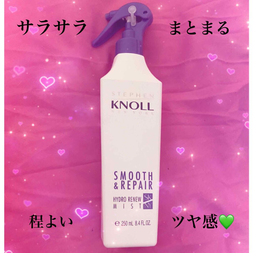 ハイドロリニュー ミスト スムースリペア/スティーブンノル ニューヨーク/プレスタイリング・寝ぐせ直しを使ったクチコミ(1枚目)