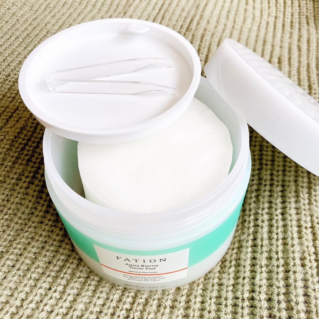 アクアバイオーム トナー パッド/FATION/トナーパッドを使ったクチコミ（2枚目）