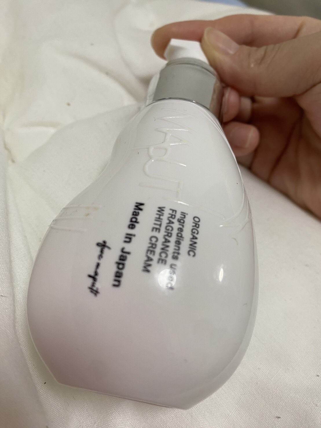 オーガニックフレグランスホワイトクリーム/MAPUTI/デリケートゾーンケアを使ったクチコミ（1枚目）