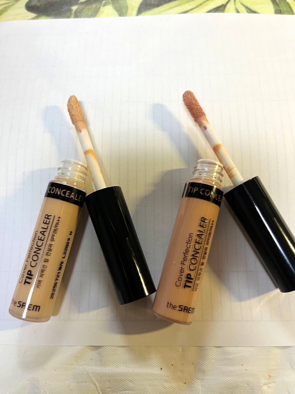 カバーパーフェクション チップコンシーラー/the SAEM/リキッドコンシーラーを使ったクチコミ(1枚目)