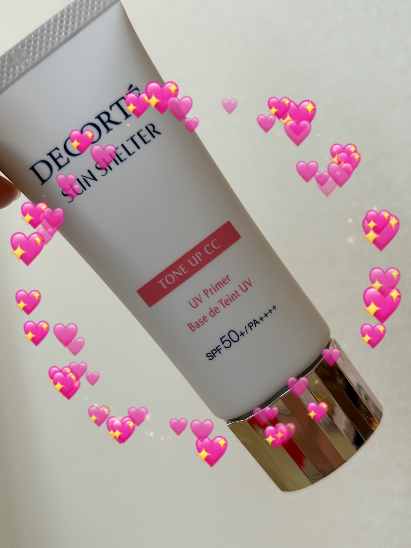 サンシェルター マルチ プロテクション トーンアップCC/DECORTÉ/化粧下地を使ったクチコミ(1枚目)