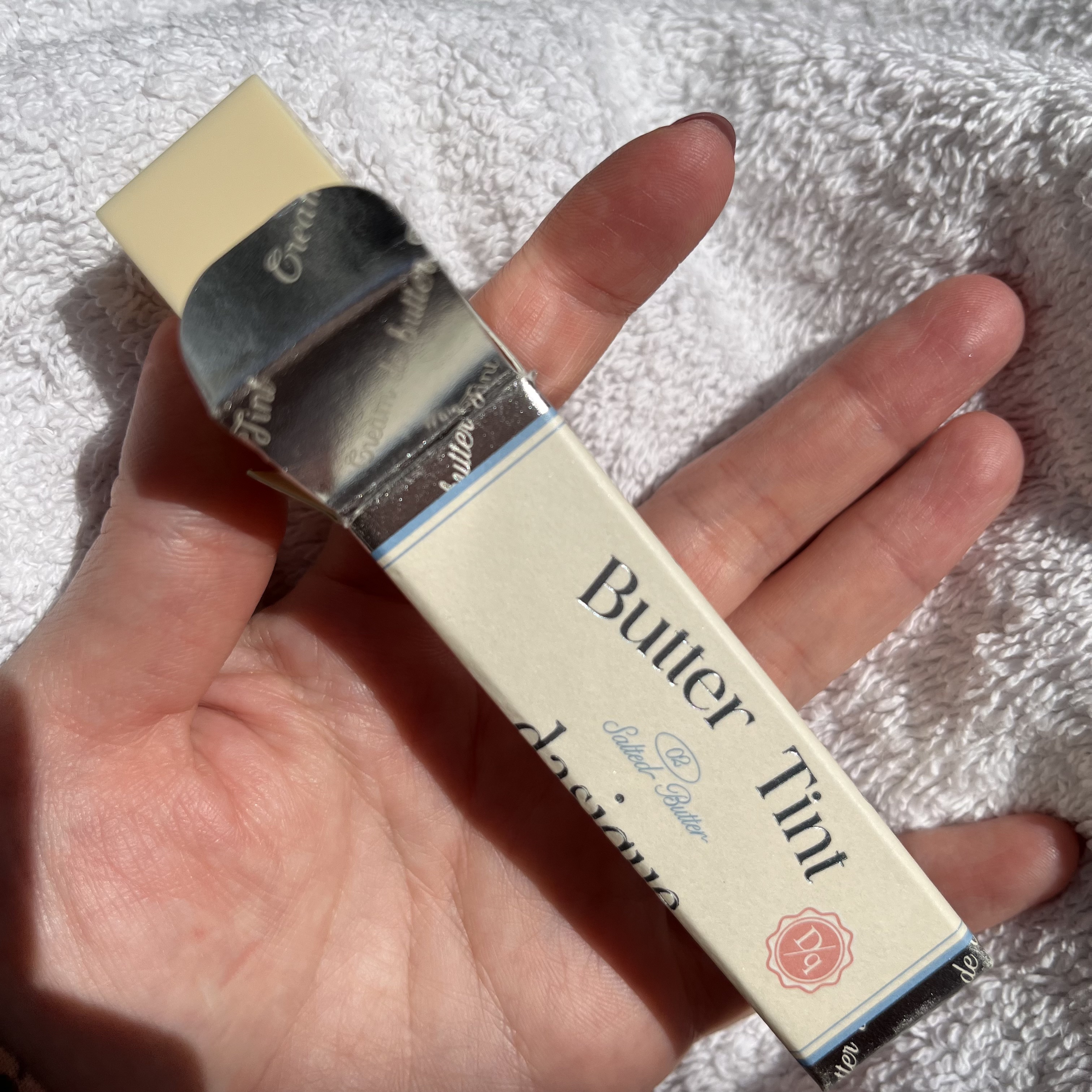 クリームドゥバターティント/dasique/リップティントを使ったクチコミ（3枚目）