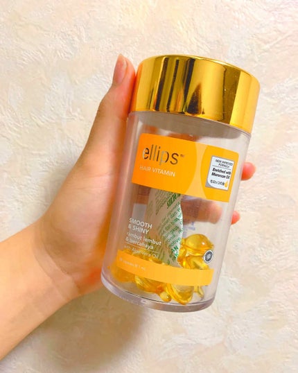 ヘアーオイル【スムース&シャイニー】/ellips/ヘアオイルを使ったクチコミ(1枚目)