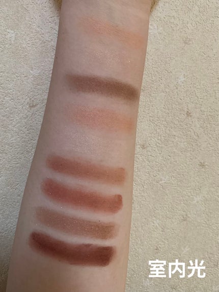 UR GLAM BLOOMING EYE COLOR PALETTE/U R GLAM/アイシャドウパレットを使ったクチコミ(4枚目)