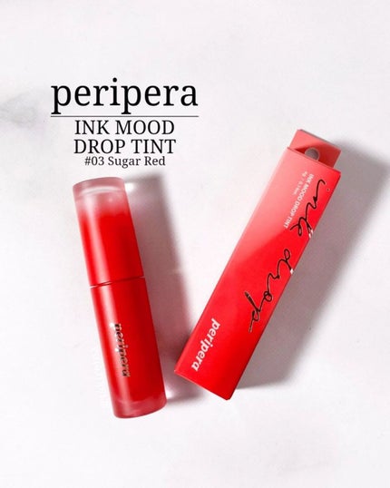 インク ムード ドロップ ティント/PERIPERA/リップグロスを使ったクチコミ(1枚目)