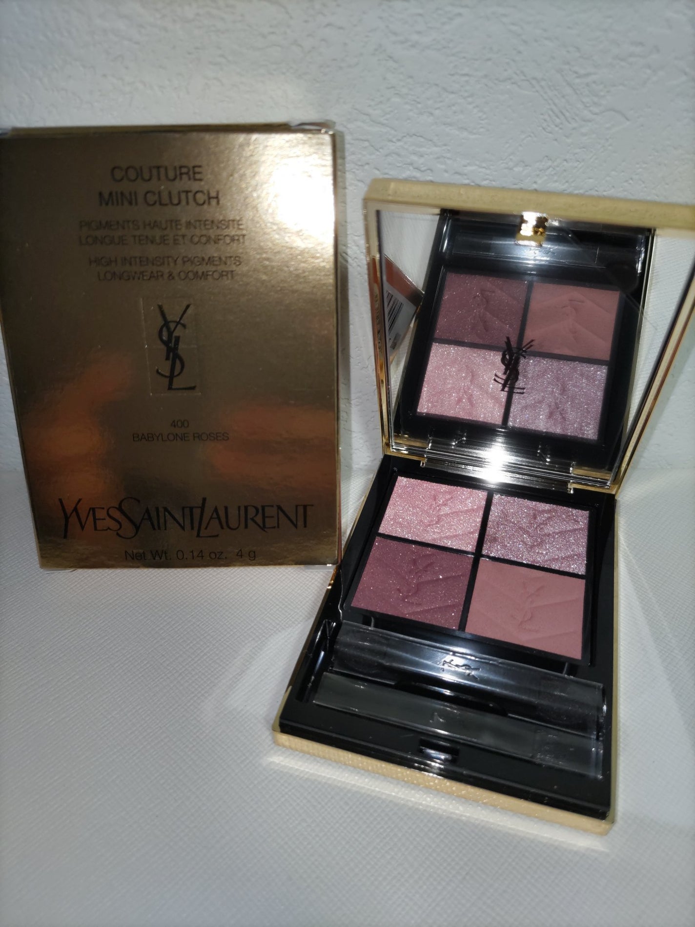 クチュール ミニ クラッチ/YVES SAINT LAURENT BEAUTE/アイシャドウパレットを使ったクチコミ(2枚目)