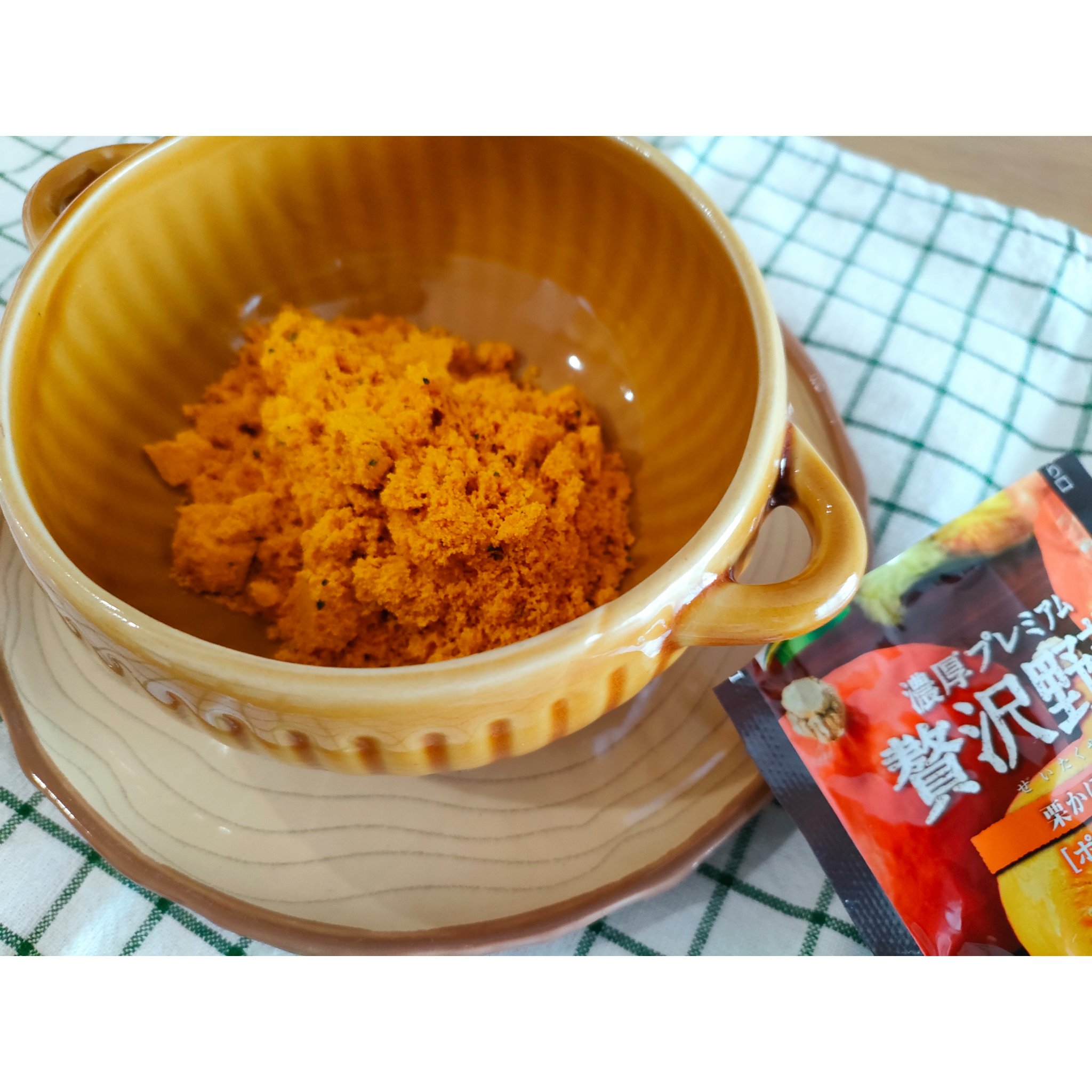 クノール 濃厚プレミアム 贅沢野菜 栗かぼちゃ［ポタージュ］/味の素/食品を使ったクチコミ（3枚目）