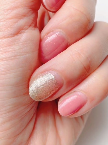 ジェルネイル(ライト対応)/セリア/ジェルネイルを使ったクチコミ(2枚目)