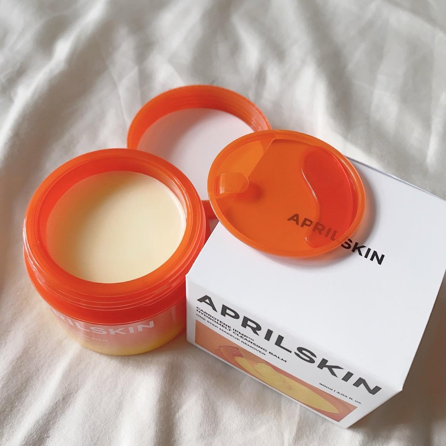 カロテンIPMP(TM) とろけるクレンジングバーム /APRILSKIN/クレンジングバームを使ったクチコミ(2枚目)