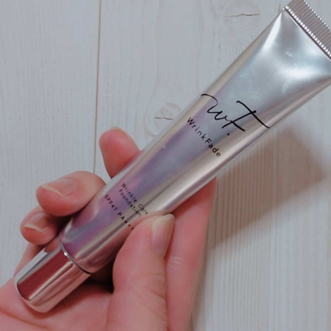 薬用リンクルカバーファンデーション〈シワ改善ファンデーション〉/WrinkFade/リキッドファンデーションを使ったクチコミ(1枚目)