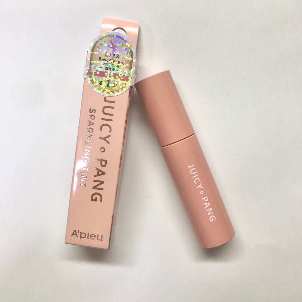 アピュー ジューシーパン スパークリングティント/A’pieu/口紅を使ったクチコミ(2枚目)