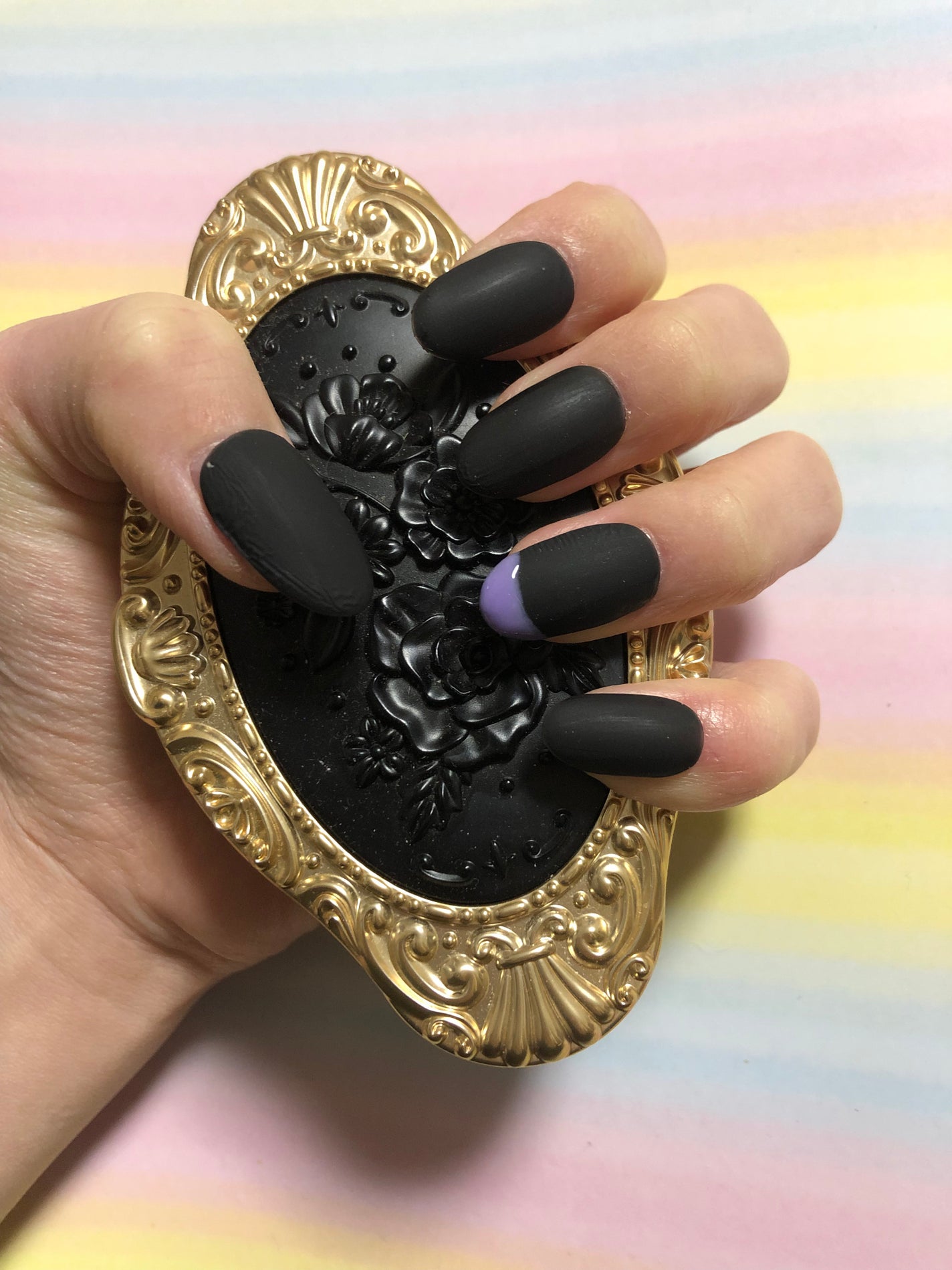 ジェルネイル(ライト対応)/セリア/ジェルネイルを使ったクチコミ(2枚目)