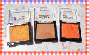 UR GLAM　POWDER EYESHADOW マンダリン/U R GLAM/シングルアイシャドウを使ったクチコミ（3枚目）