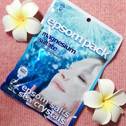 エプソムパック/sea crystals/シートマスク・パックを使ったクチコミ(1枚目)