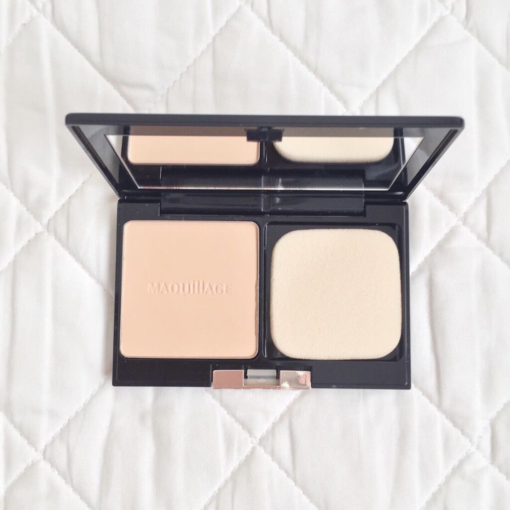 ドラマティックフェイスパウダー/マキアージュ/プレストパウダーを使ったクチコミ(2枚目)