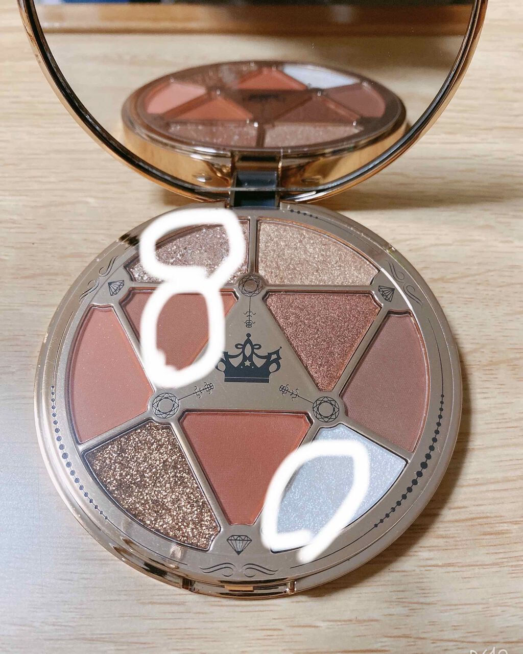 アリストアイシャドウパレット 9色/PEONYELF/アイシャドウパレットを使ったクチコミ（1枚目）