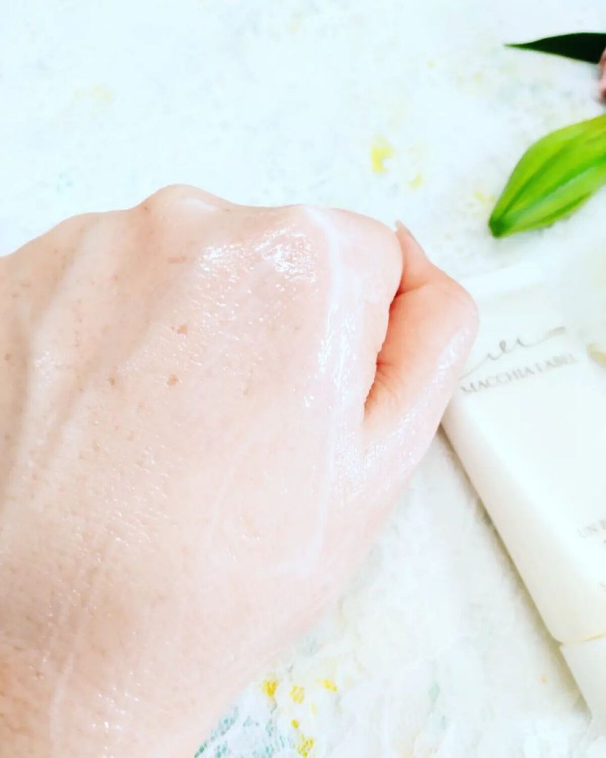 サンプロテクトUVジェル50＋/Macchia Label/日焼け止めジェルを使ったクチコミ（3枚目）