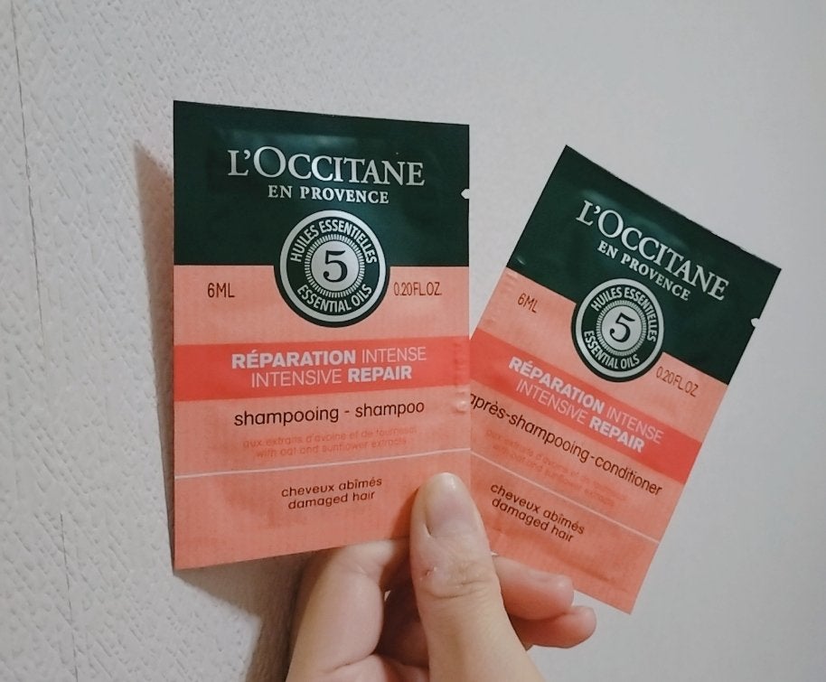 ファイブハーブスリペアリングシャンプー/コンディショナー/L'OCCITANE/シャンプー・コンディショナーを使ったクチコミ(1枚目)