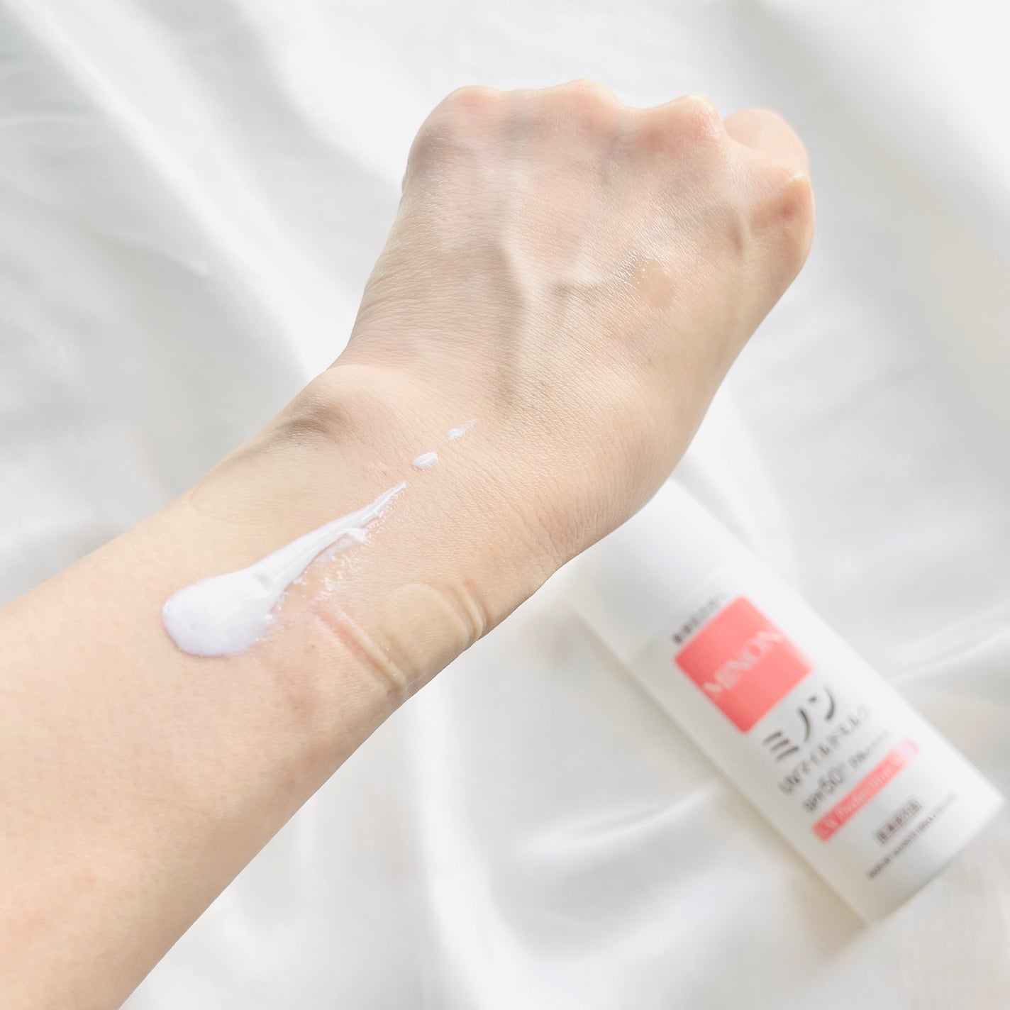 ミノンUVマイルドミルク/ミノン/日焼け止めミルクを使ったクチコミ(4枚目)