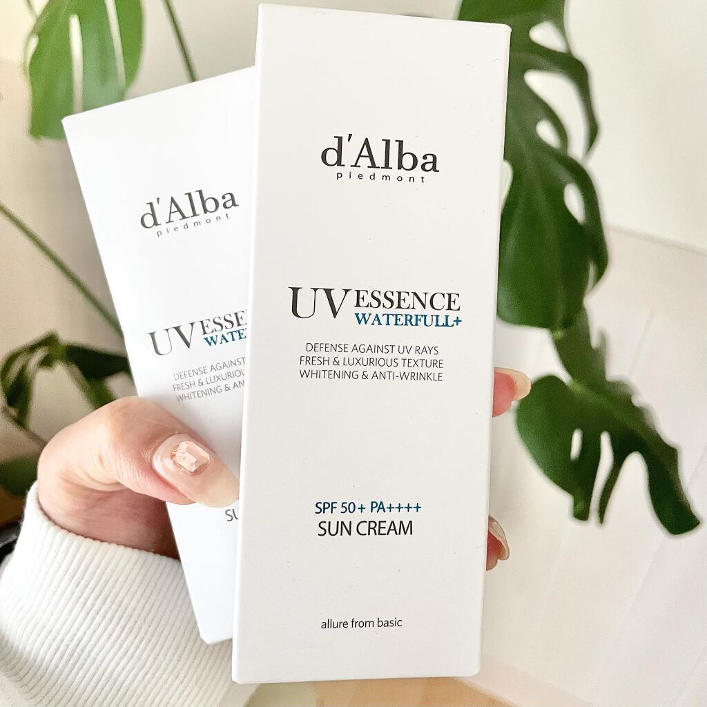 ダルバ ウォータフル エッセンス サンクリーム/ダルバ/日焼け止めクリームを使ったクチコミ（2枚目）