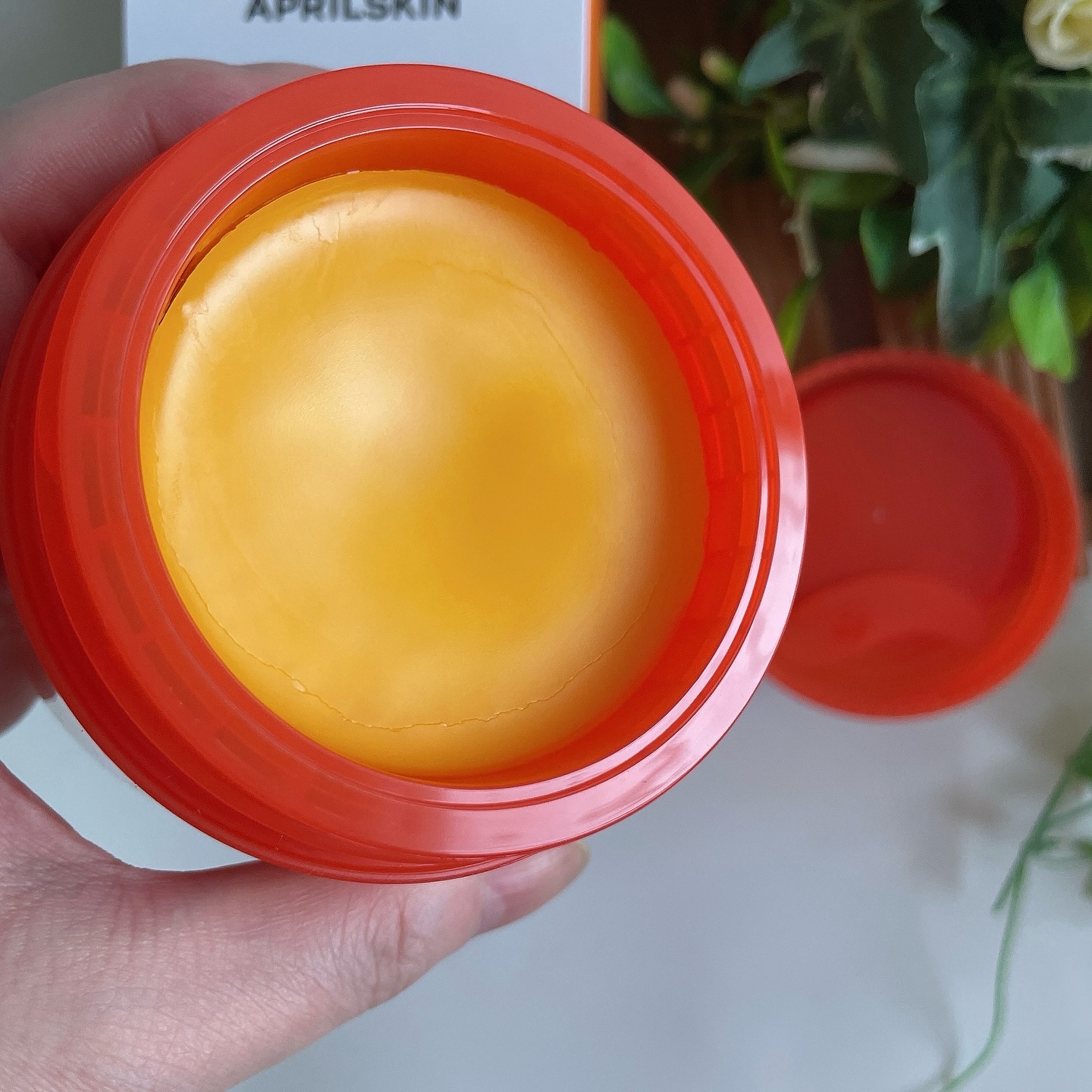 カロテンIPMP(TM) とろけるクレンジングバーム /APRILSKIN/クレンジングバームを使ったクチコミ（2枚目）