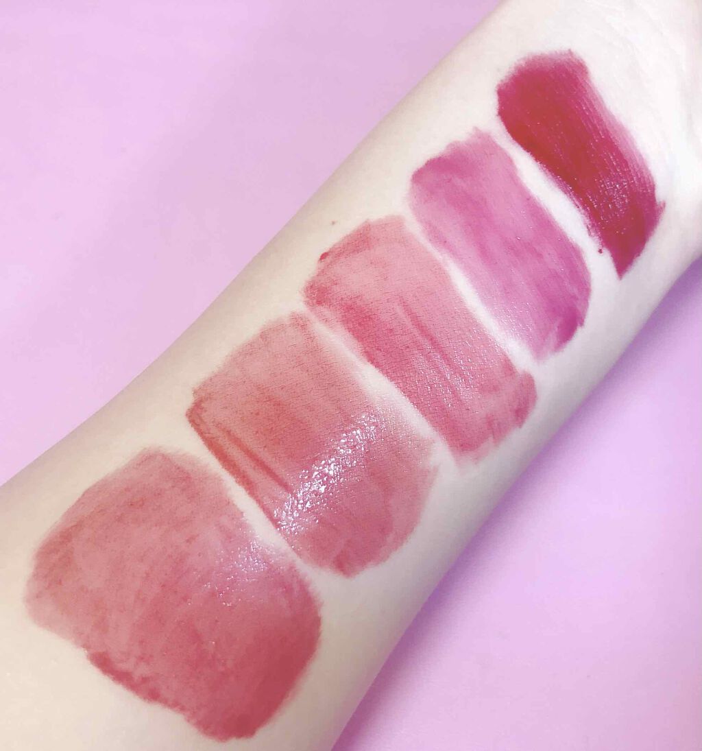 ジューシーラスティングティント/rom&nd/リップティントを使ったクチコミ（2枚目）