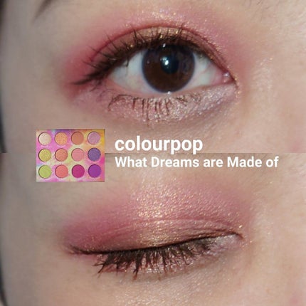 What Dreams Are Made Of/ColourPop/アイシャドウパレットを使ったクチコミ(1枚目)