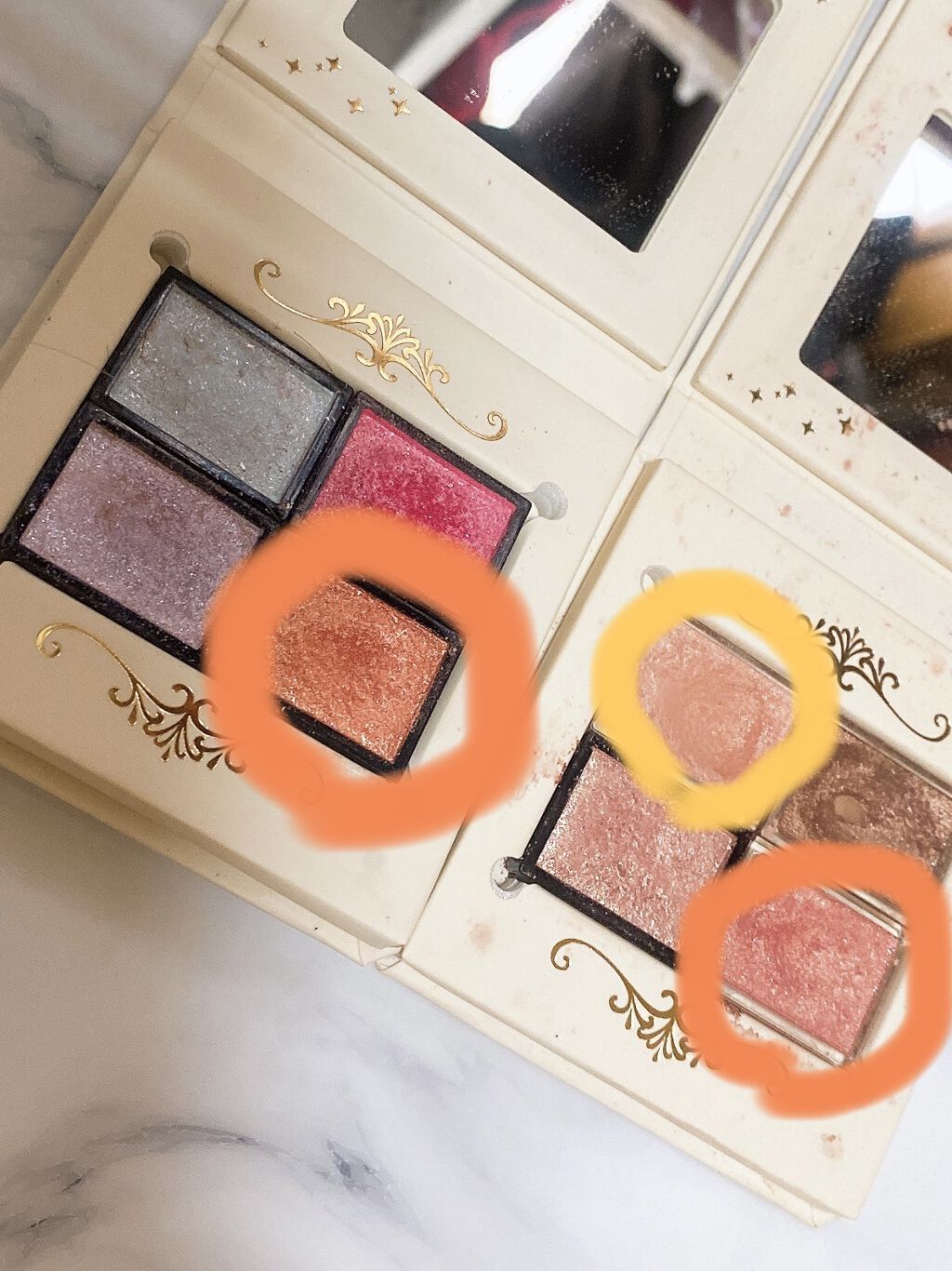 シャドーカスタマイズ/MAJOLICA MAJORCA/単色アイシャドウを使ったクチコミ（2枚目）