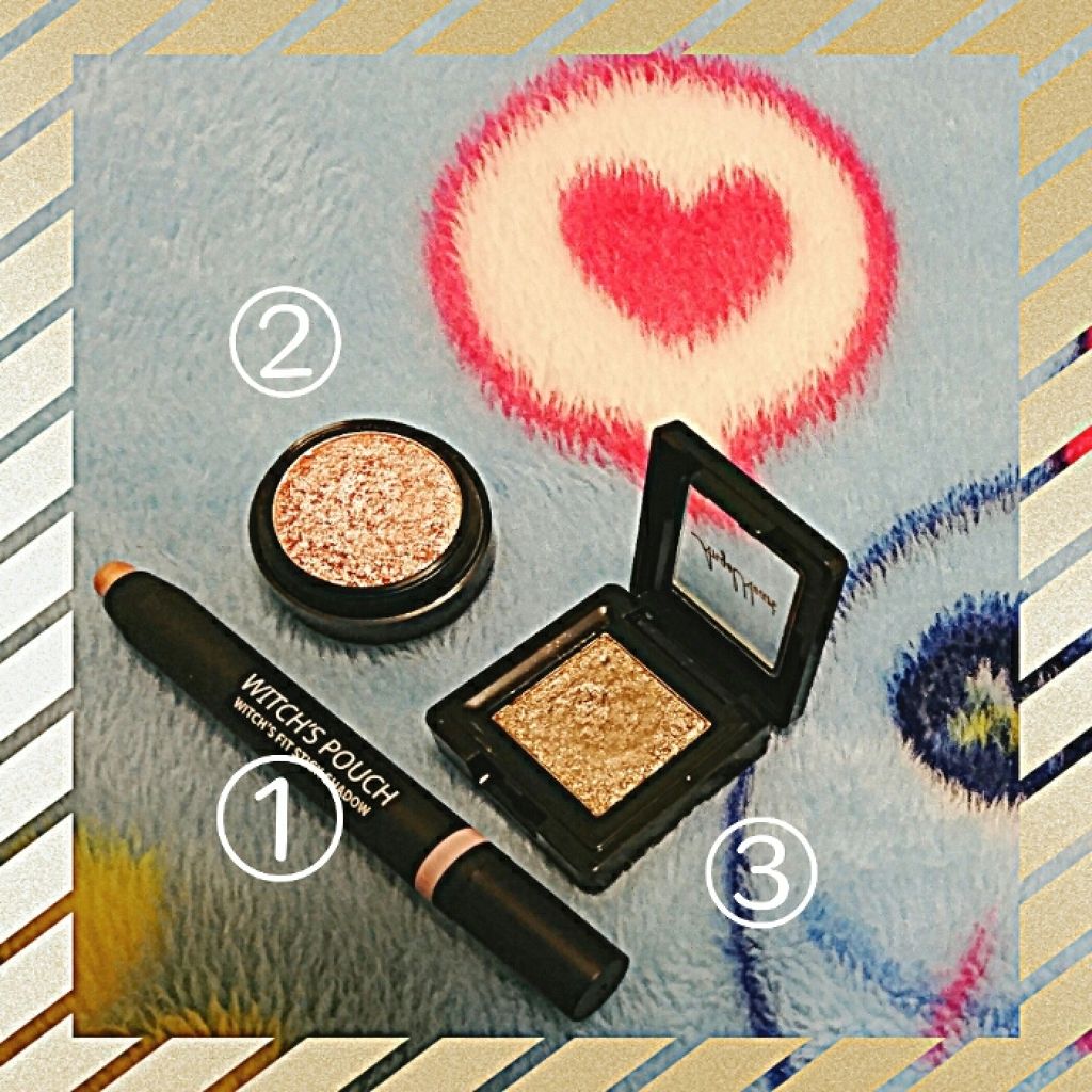 ジュエルアイシャドウ/エンジェルハート/単色アイシャドウを使ったクチコミ（2枚目）