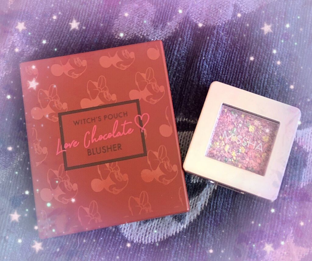 Love Chocolate ブラッシャー アーモンドチョコレート/Witch's Pouch/パウダーチークを使ったクチコミ（2枚目）